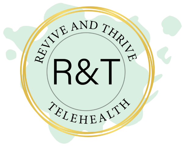 Revive and Thrive Telehealth logo transparent background