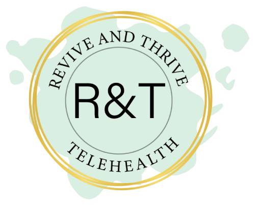 Revive and Thrive Telehealth logo white background